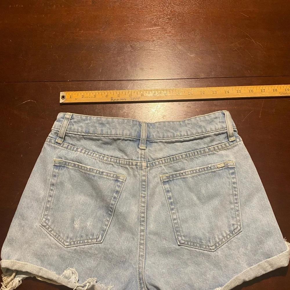 Womens Special A Los Angeles Denim Jean Shorts Size 28